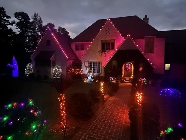 Halloween Lights in Charlotte
