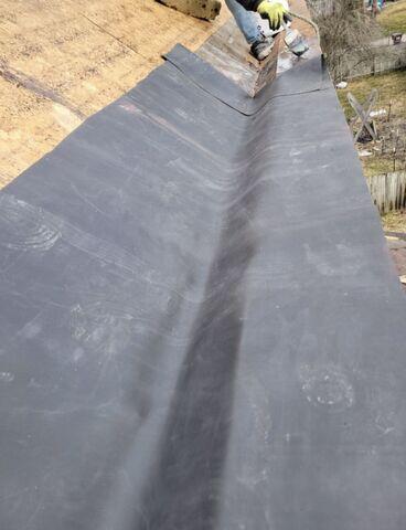 New Gutter Liner