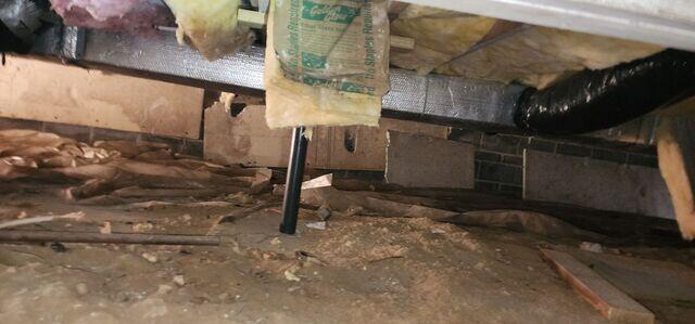 Damp Crawl Space