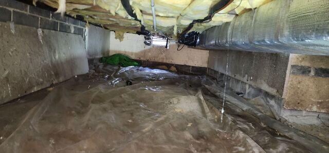 Wet Crawl Space