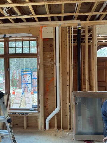 Radon Extraction Point