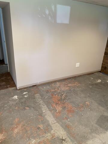 Flooring Removed