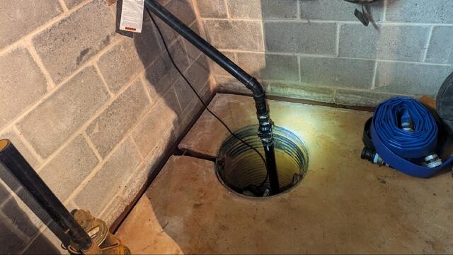 Old Sump Pump