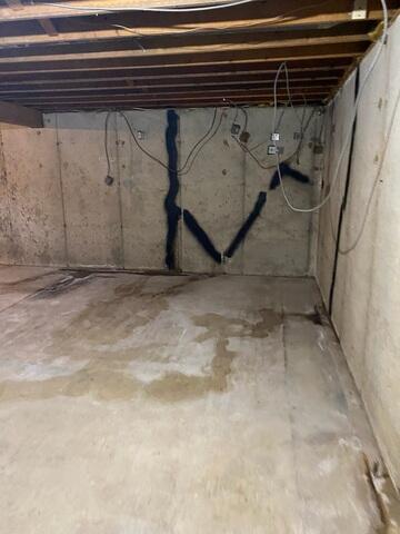 Stained Floors and Walls