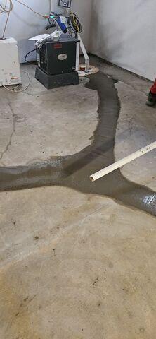 Sump Pump and Dehumidifier