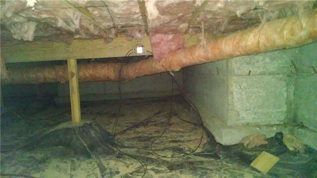 Fiberglass is a No Go in the Crawl Space