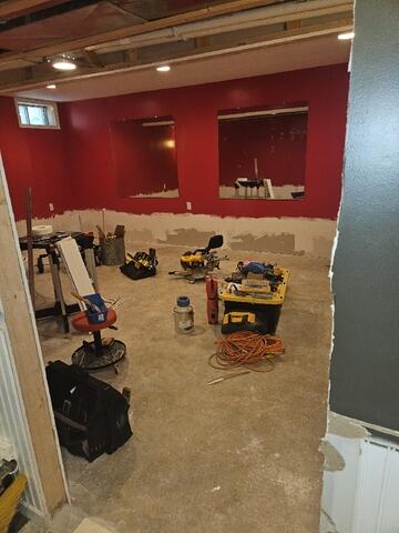 Before Everlast and Egress Installation