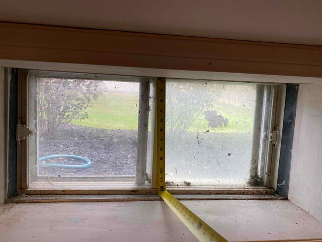 Before of the Everlast Window from the Inside