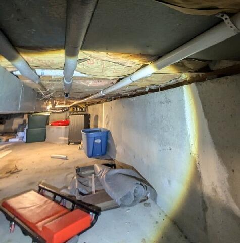 Crawlspace Storage