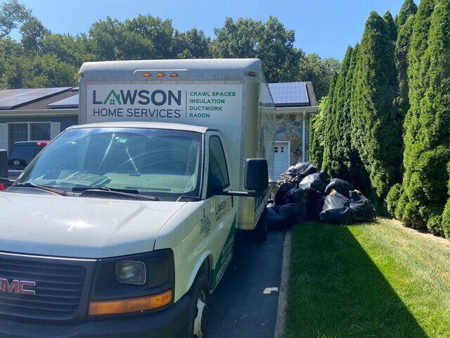 Lawson Home Services on site!