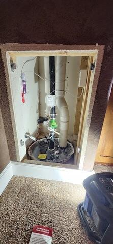Sump Pit After