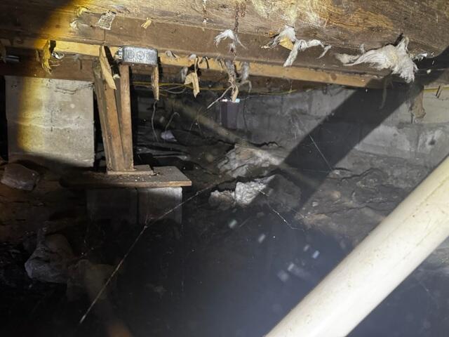 Crawl Space Insulation Removal