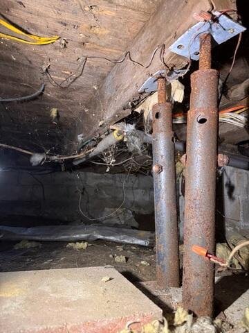 Rusting Support Posts