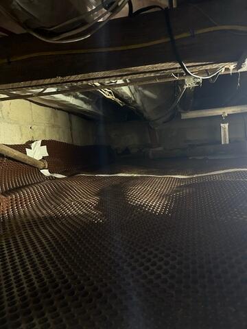 Crawl Space Drainage Matting