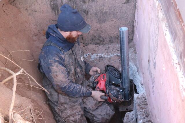Push Pier Installation