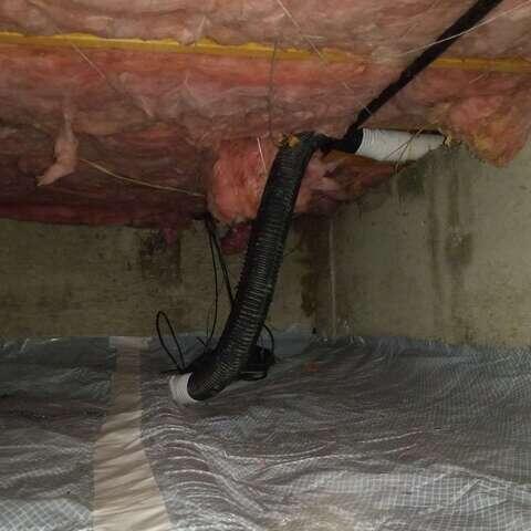 Radon Depressurization in a Boise Crawl Space