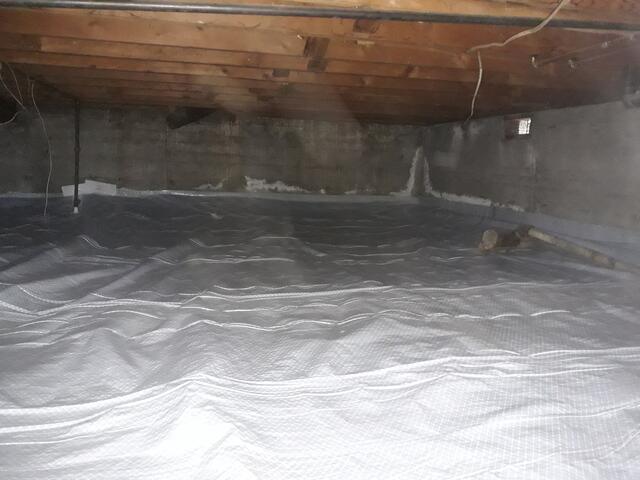 Radon Depressurization in a Boise, ID Home's Crawl Space