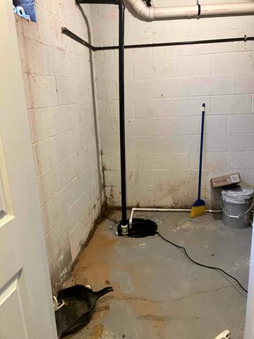 Before Waterproofing