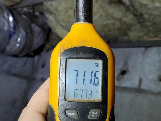 Moisture Readings