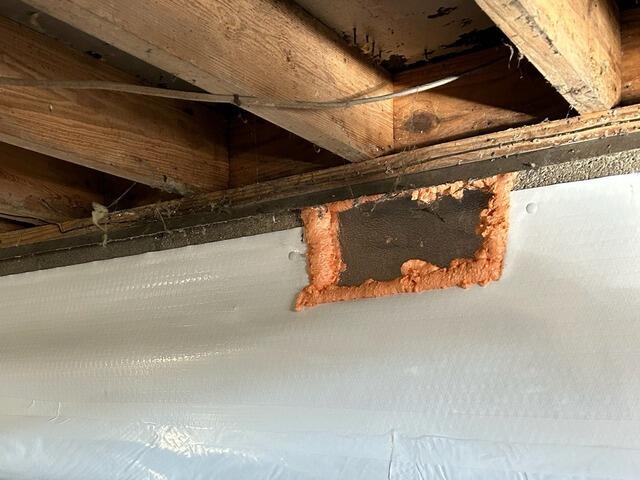 Vents Sealed