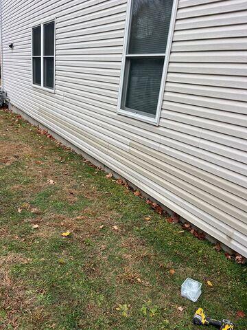 Siding damage