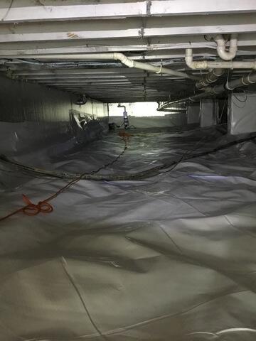 Crawl Space Vapor Barrier