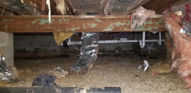 Fallen Insulation