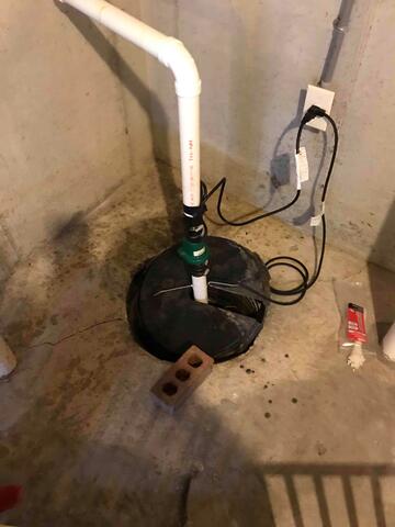 Ineffective Existing Sump Pump