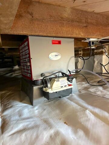 SaniDry Sedona Dehumidifier