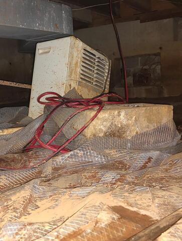 Outdated Dehumidifier Failing to Control Moisture