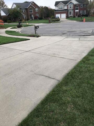 Uneven Driveway