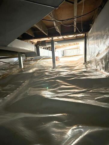 Fully Encapsulated & Protected Crawl Space