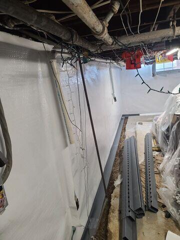 During WaterGuard Install