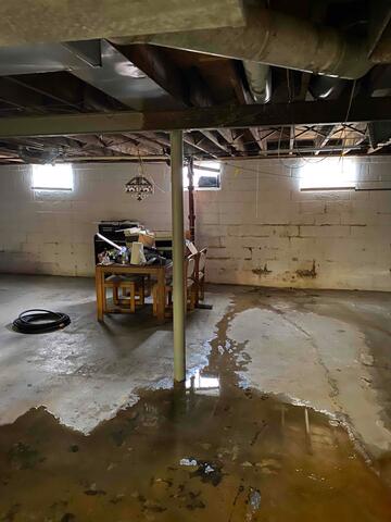 Puddled Basement