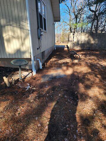 Buried Discharge Line