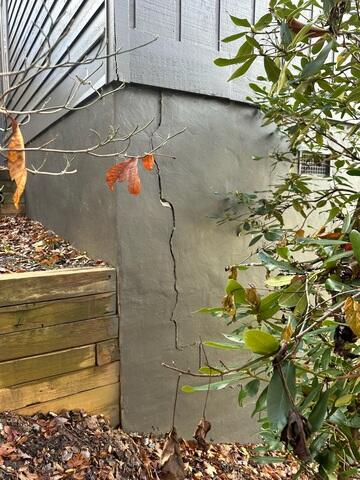 Exterior Cracks