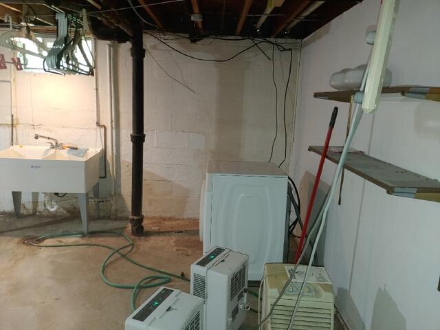 Sump Pit Location