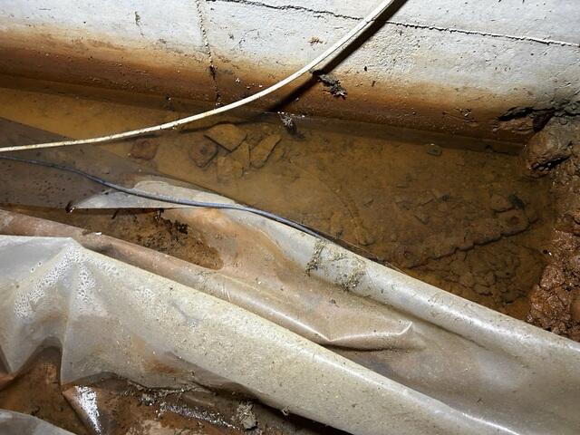 Standing Water in crawl space