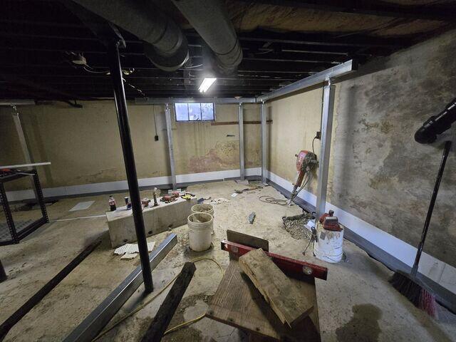 Fitting Basement With Subfloor Drains