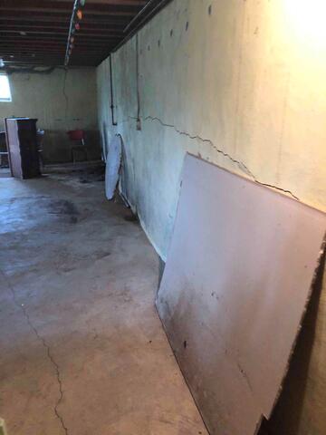 Leaky Bowing Basement Wall