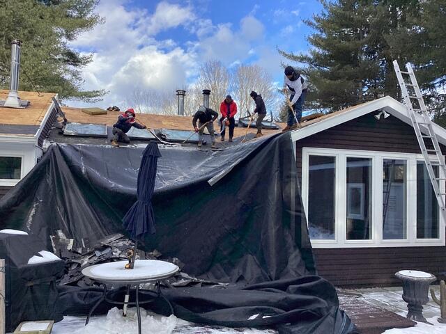 Old Roof Teardown