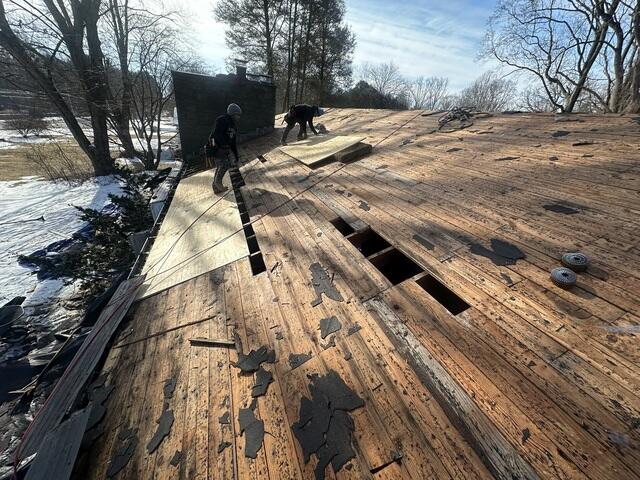 Plywood is Replaced