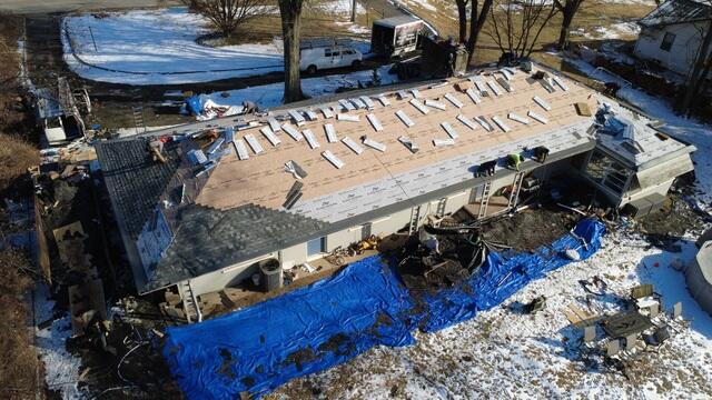 Shingle Installation Begins