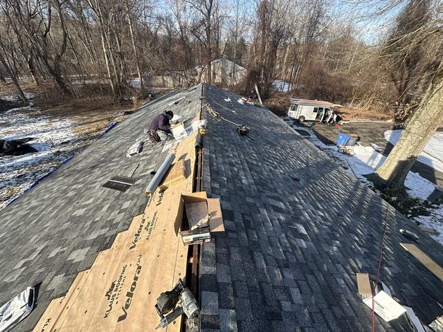 Shingle Installation Continues
