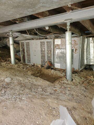 Corrosion Resistant Crawl Space Jacks