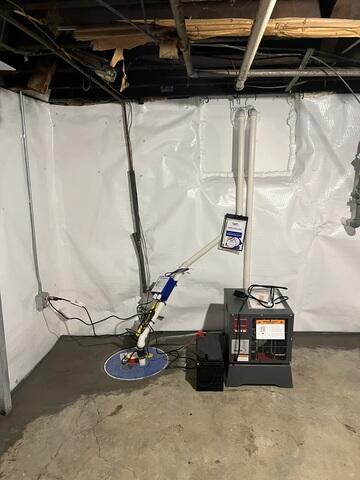 Sump Pump & Dehumidification System