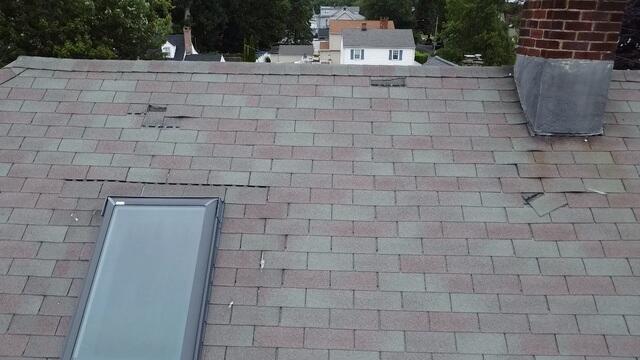 Roof Before Replacement: South Side