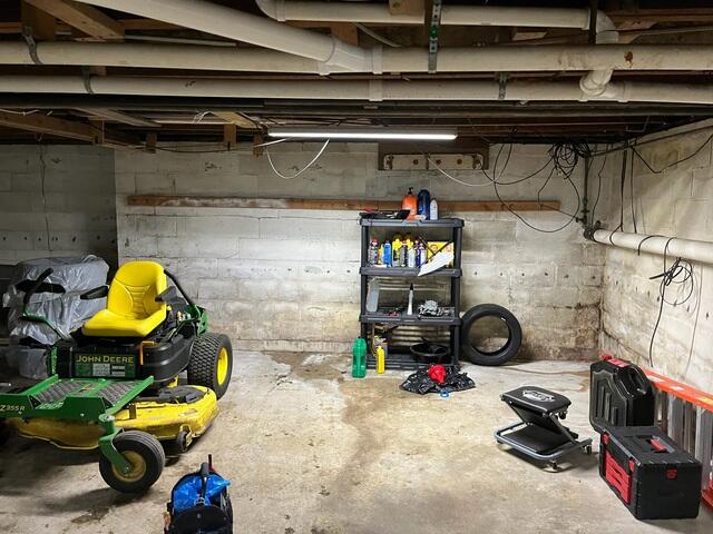 Wet Floor and Damaged Tools