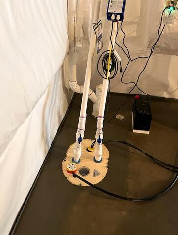 Upgraded Sump Pump for a Dry, Safe Basement