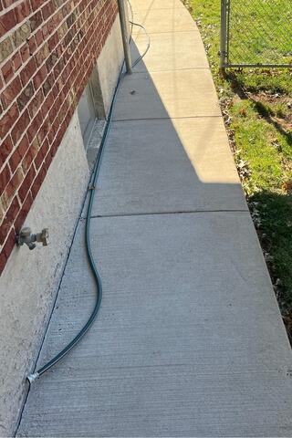 Sinking Sidewalk